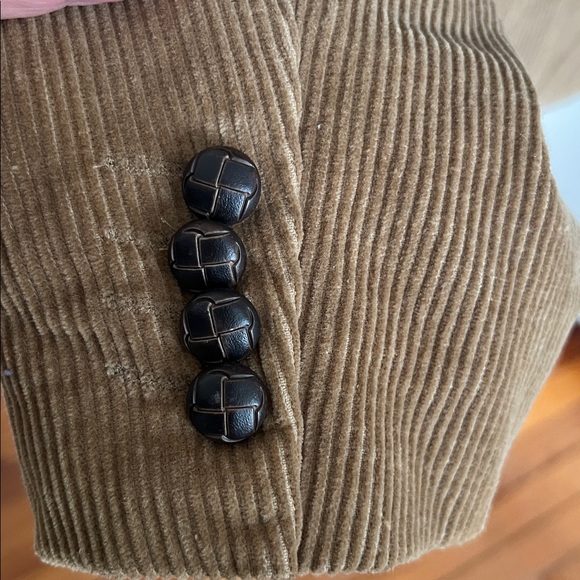 Vintage Tasse Ella Corduroy Sport Coat | Brown Wide-Wale | Men's L 42-44 | Utili - Picture 6 of 8